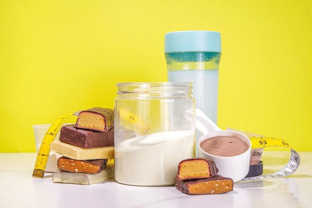 Proteinshake och andra tillskott